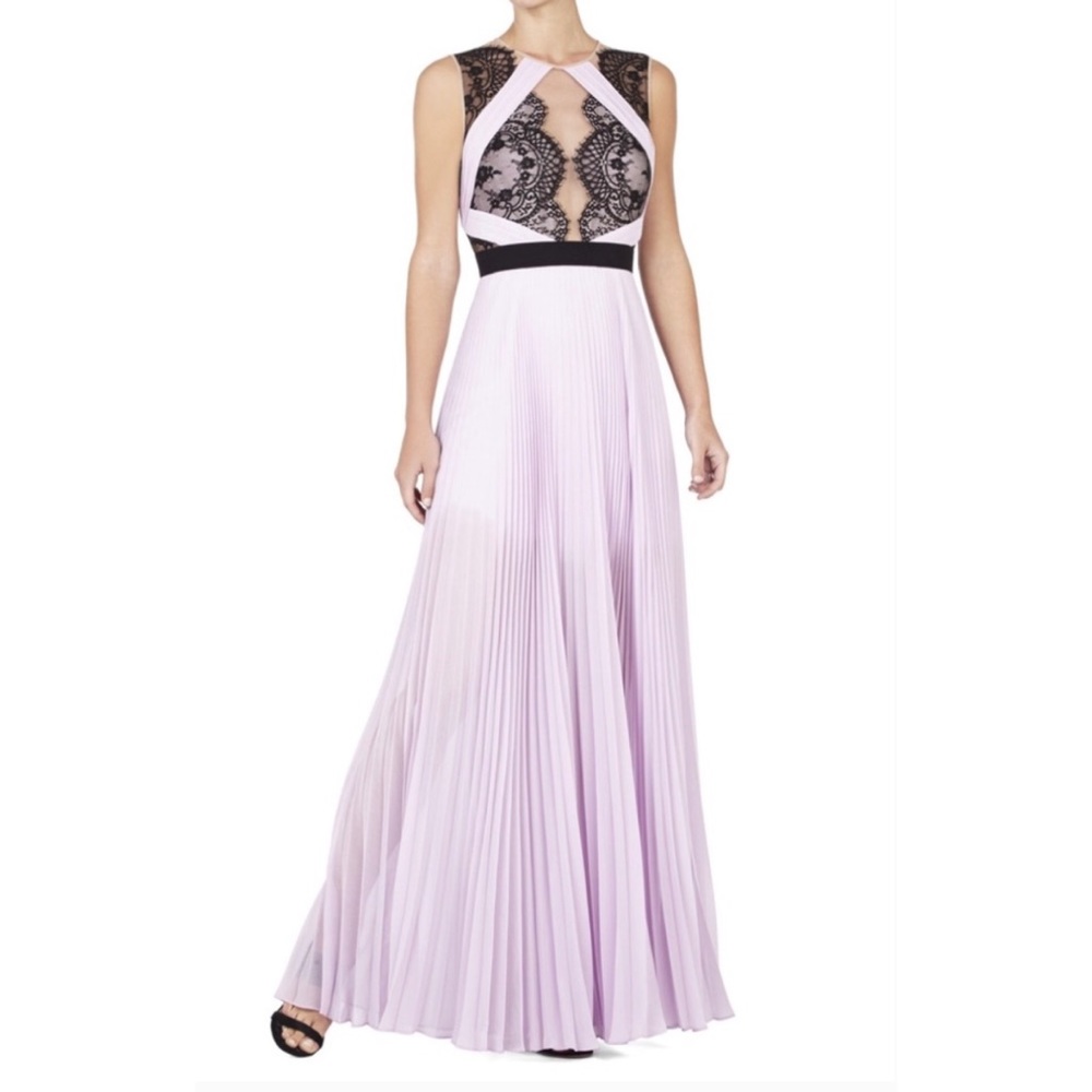 BCBG Cortney Gown purple dress